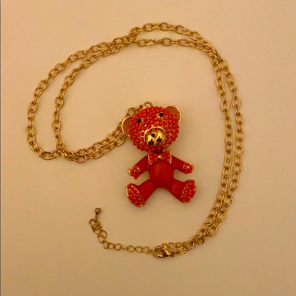 Teddy Bear Necklace